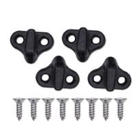 Bungee Shock Cord Hook for Kayaks Canoes Boats Rowing Boats With Flathead Screws Multipurpose Nylons Kayak Lashing Hook 1