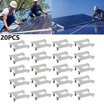 PV stogo tvirtinimo įžeminimo gnybtas fotovoltinės panelės laikiklio profilis laidus lakštas
