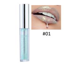 Lip Gloss Plumper High Shine Glitter Formula, Non-Sticky Waterproof Liquid Lip Gloss with Volume Boosting Plumper, Long-Lasting Moisturizing lipstick 03