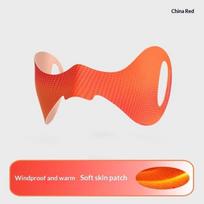 Vėjui atsparus nosies pleistras Apsauga nuo šalčio Šilta veido kaukė Šildoma nosies apsauga Naudojimui šaltu oru raudona