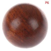 5cm/6cm Raudonmedžio Medžio Fitneso Sveikatos Kamuoliukas Masažas Rankinis Kamuoliukas Sveikata Meditacija Pratimai Streso Mažinimo Kamuoliukai Rankų Atsipalaidavimas 1 vnt. Black
