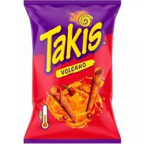 Kukurūzų traškučiai TAKIS (QUESO VOLCANO), 90g Kukurūzų traškučiai TAKIS (QUESO VOLCANO), 90g