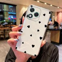 Heart Love Non-Yellowing Transparent Phone Case For Honor 400 Lite 200 90 Pro 50 20 9X X7 70 Women Clear Cover Silicone Bumper Honor 9X balta