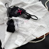 Moterims Vasariniai Mieli Seksualūs T-string Kelnaitės One size balta