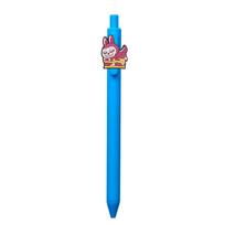 Labubu Cartoon Ballpoint Pens & Soft Rubber Stickers Set for Students and Office Use
