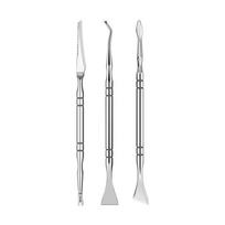 Double Headed Manicure Pedicure Tools Toe Nail Shaver Feet Pedicure Knife Kit Foot Callus Rasp File Dead Skin Remover Foot Care as the picture