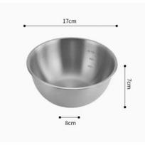 Dvigubo sluoksnio sriubos ir ryžių dubenėlis, apsaugantis nuo nudegimo, makaronų dubenėlis, auksinis/sidabrinis vaisių salotų dubuo, maisto indai Silver 700ml