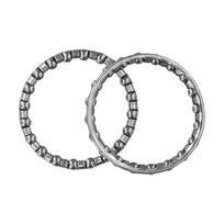 Dviračio vairo kolonėlės apatinis laikiklis Šakės guoliai Visos serijos 2x MTB Plento Vaikams-Dviračiui 1# 40-32mm gray