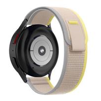 20/22mm Nailono kilpos dirželis Samsung Galaxy Watch5 Pro/7 6 5 4 40mm 44mm/Watch3 45mm/Gear S3 Classic laikrodžiams, kvėpuojantis keičiamas apyrankė 1Pcs 20mm Universal gray