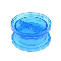Multifunctional Garlic Crusher Manual Press and Roll Chopper Kitchen Garlic Mincer Vegetable Cutter Easy Use Kitchen Tool mėlyna