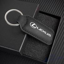 Odinė automobilio raktų pakabuko grandinėlė Pakabukas Papuošalas Aksesuaras dovanai Skirta Lexus ES RX NX LS UX LM LX GX LC RZ IS CT GS RC HS SC LBX gray