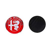 40mm Automobilio vairo emblemos lipdukas Centrinės konsolės rankenėlės ženklelis Alfa Romeo Giulietta Mito Giulia Stelvio Brera 147 156 159