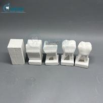 Dantų studentų praktikos 2,5x dantų drožybos modelis white