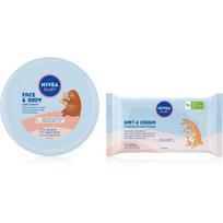 NIVEA BABY Soft rinkinys kūdikių odai