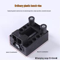 Wenwan Mini Table Vise with Walnut Base for Pearl Beads Drilling and Fixing