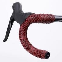 Bicycle Handlebar Tapes Road Bicycle Handlebar Tape Anti-Slip Waterproof Cycling Bar Wrap Road Bike Accessories raudona