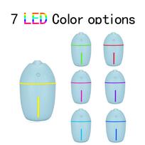 USB Corn Water Drop Humidifier 180ml Aroma Diffuser for Home USB rožinė