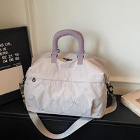 Large Capacity Travel Luggage Bag Water-resistant Extensible Sports Fitness Bag Wear-resistant Bows Embroidery pilka