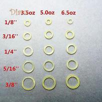 FS Dantų ortodontinės guminės juostos Ortho elastinės latekso breketai Netoksiškų įrankių priežiūra 6.5 Oz 1/4