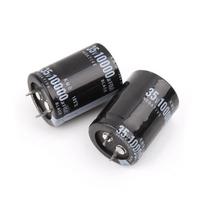 2vnt 10000uF 35V radialiniai aliuminio elektrolitiniai kondensatoriai 25x40mm