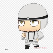 Animacinių filmų ataka ant Titan Junior High Clipart pleistrai rūbams dideli animaciniai pleistrai Heat Transfer Vinilo lipdukas Lygintuvas ant drabužių dėklų beige