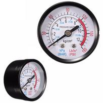 1vnt oro slėgio matuoklis 1/4  BSP sriegis 0-180PSI 0-12bar 50mm Naujas patvarus