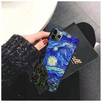 Vincent Van Gogh Star naktinis telefono dėklas, skirtas iPhone 14 13 12 11 Pro Max Xs Max Xr Mini Se 7 8 Plus Black Funda Coque dėklas iphone XR