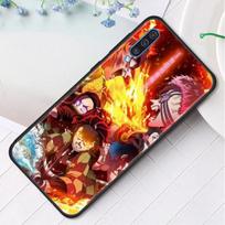 Silikono dėklas, skirtas Samsung Galaxy A50 A70 A10 A20e A30 A40 A20s A10s A10e A80 A90 A60 A30s dangtelis Shell Demon Slayer Kimetsu Anime For Samsung A10e