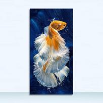 Šiuolaikiniai plakatai ir spaudiniai Sienos meno paveikslas svetainei Namų dekoras Cuadros Karosai Kois Feng Shui Karpas Lotoso tvenkinys Drobės tapyba 20x40cm No Frame
