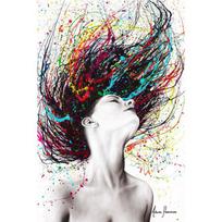 Šiaurės šalių drobės paveikslai Abstract Ashvin Harrison Art Excite Wall Art Plakatai ir spaudiniai svetainės ir verandos dekoravimui 21cm×30cm NoFrame