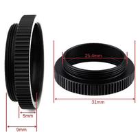 C-Mount 5Mm ilgintuvo vamzdelio adapteris C-Cs tvirtinimo adapterio tarpiklio žiedas CCTV objektyvui
