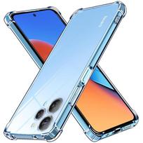 („Redmi 12“. ) 3D Oro pagalvės Minkštas Krištolo skaidrumo Skaidrus TPU Silikoninis Dėklas Telefono Dangtelis Redmi 12 Apsaugos nuo smūgių dizainas Redmi Note 12 12S 4G 5G Pro+ RedMi Note 12 Pro+ gryna