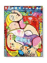 Abstraktūs Grafiti Pop Art Portretų Plakatai Spaudiniai Drobės Tapyba Garsus Gustav Klimt Sieninė Nuotrauka Svetainei Namų Dekoras 21x30cm No Frame