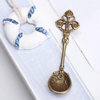 10 vnt. Spoon Charm karoliai apyrankės pakabukas bronzos tonas