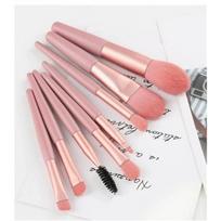 Vienas rinkinys Soft Fluffy makiažo šepetėlių rinkinys kosmetikai Foundation Blush Powder Eyeshadow Kabuki Blending Makiažo šepetėlis grožio priemonės rožinė