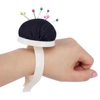 Pincushion Wrist Strap Cowboy Pin Cushion for Handcraft Sewing Tool