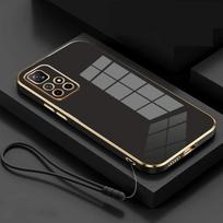 Skirtas Xiaomi Redmi 10 dėklui Redmi 10 2022 telefono dėklui Redmi 10 Prime 2022 dangtelis Redmi 10 Luxury Square padengimas smūgiams atsparus galinis dangtelis Redmi 10&Case & Strap pilka/juoda