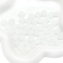 10 vnt. Krištolinio stiklo karoliukai Moliūgo slyvos žiedo laisvi tarpiniai karoliukai „pasidaryk pats“ apyrankės vėrinio papuošalų gamybai 01 10mm 10pcs balta