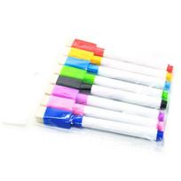 8Pcs Magnetic Erasable Drawing Office School Whiteboard Stationery Pen Markers Non-magnetic