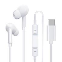 Ausų kištukai su mikrofonu, reguliuojamu garsumu, kompiuteriniai žaidimų ausinės, skirtos iPhone, Android, Huawei Type-C