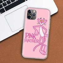 Rožinio Panteros Animacinis Telefono dėklas Apple iPhone 11 12 13 14 Pro 7 XR X XS Max 6 6S 8 Plus + Mini 5 SE Spausdintas Minkštas Dangtelis Coque iPhone 11