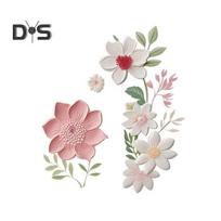 Gėlių jungiklio lipdukas Nuimamas lipnus vandeniui atsparus PVC gyvenamasis kambarys vonios kambario šviesos jungiklis sieninio lizdo lizdo dekoravimo lipdukas Flower