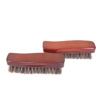 Natūralaus medžio šerių arklio plaukų batų šepetėlis Care Clean Shine Polish Brush