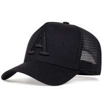Summer Baseball Cap Cotton Snapback Hat Fashion Sports Hip Hop Trucker Hats Men Women Breathable Mesh Caps Sun Hat Garros balta