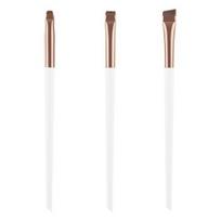 3 vnt Blade Eyeliner Antakių šepetėlių rinkinys Puikus nešiojamasis ilgo naudojimo makiažo šepetėlių įrankis antakių kontūravimui