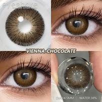 Eyeshare Nauji mados spalvos kontaktiniai lęšiai 2vnt Šviesiai mėlyni akių lęšiai rudi kontaktiniai lęšiai šviesiai žali akių lęšiai spalvoti kosmetiniai kontaktiniai lęšiai white