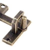 1 vnt. Stumdomų langų durų užrakto rankena Metalinė durų skląstis Grandinėlė Bronzinė apsauginė skląstis