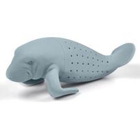 1 vnt arbatos sietelis, silikoninis arbatos užpiltuvas, mielas palaidų lapelių arbatos sėtiklis, dovana arbatos mėgėjams, 1 birių lapų arbatos sietelis, Dugong Dugong