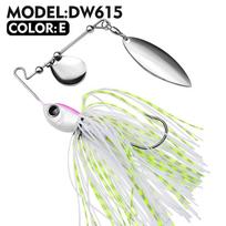 Bearded Lao Lure Bait 10G 14G Tassel Glitter Anti Hanging Bottom Lure Fake Bait Biomimetic Bait Spinnerbait Color E#14g