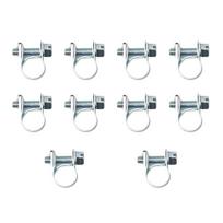 Žarnos spaustukas Kuro linijos žarnos spaustukai Mini dalys Radiatorius 8mm-10mm gray